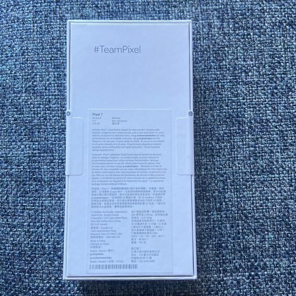 GOOGLE pixel 7 (NEW) - Picture 3 of 3